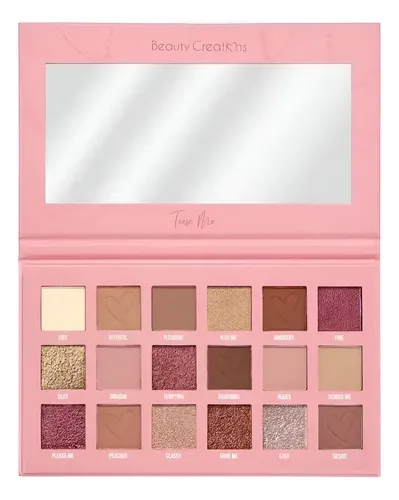 Paleta Tease Me de 18 sombras rosas