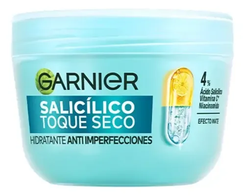 Garnier Hidratante facial toque seco anti-imperfecciones 85 g (sérums y cremas), foto de la publicación en Mercado Libre